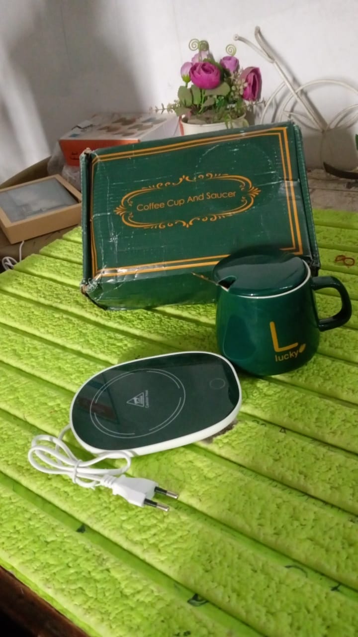 USB Coffee Mug Heater – Electric Cup Warmer (1 Set) USB Coffee Mug Heater – Electric Cup Warmer (1 Set)